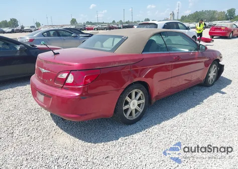 2008 Chrysler Sebring Touring z USA, uszkodzony, nr VIN 1C3LC55R38N100699